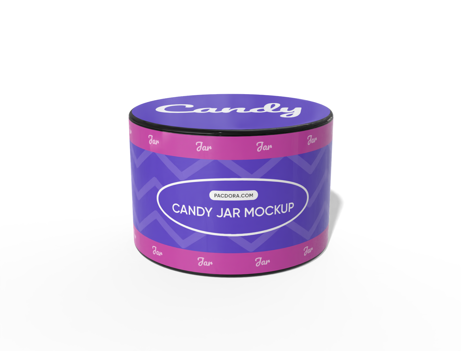Candy jar mockup Candy jar mockup