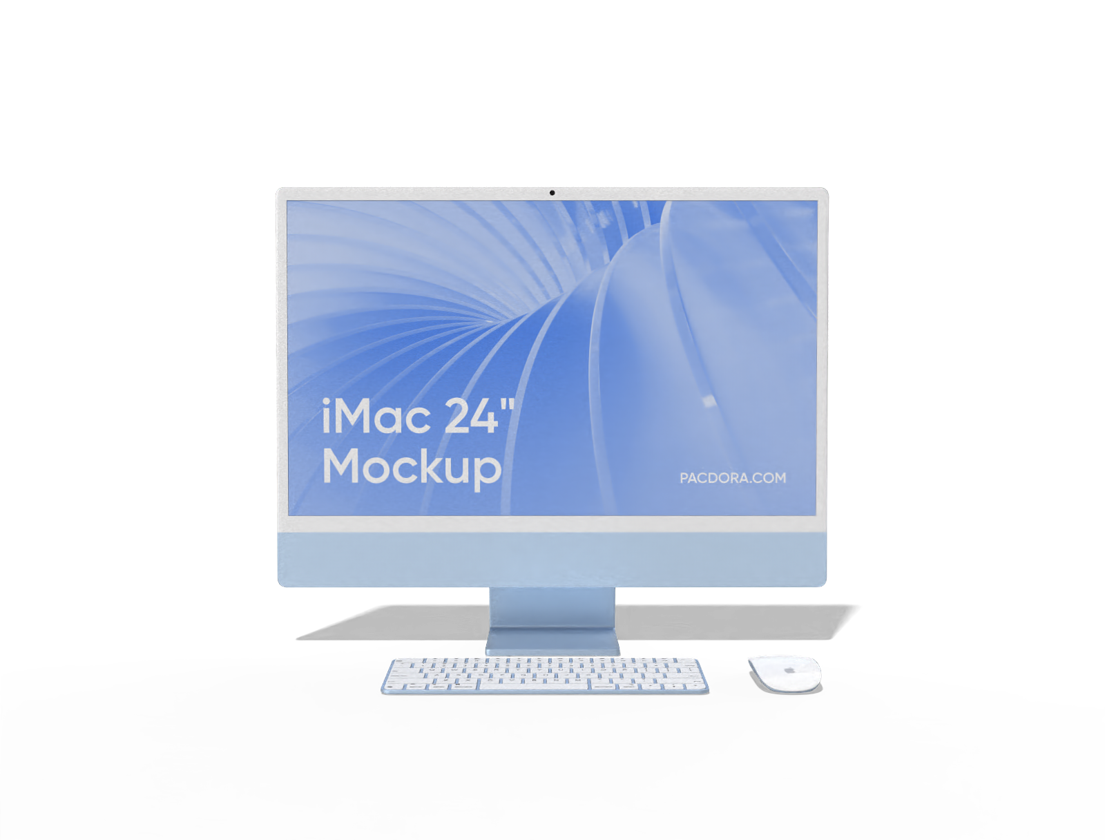 iMac 24 Inch mockup