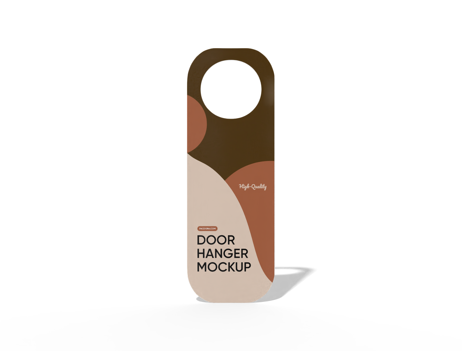 Door hanger mockup