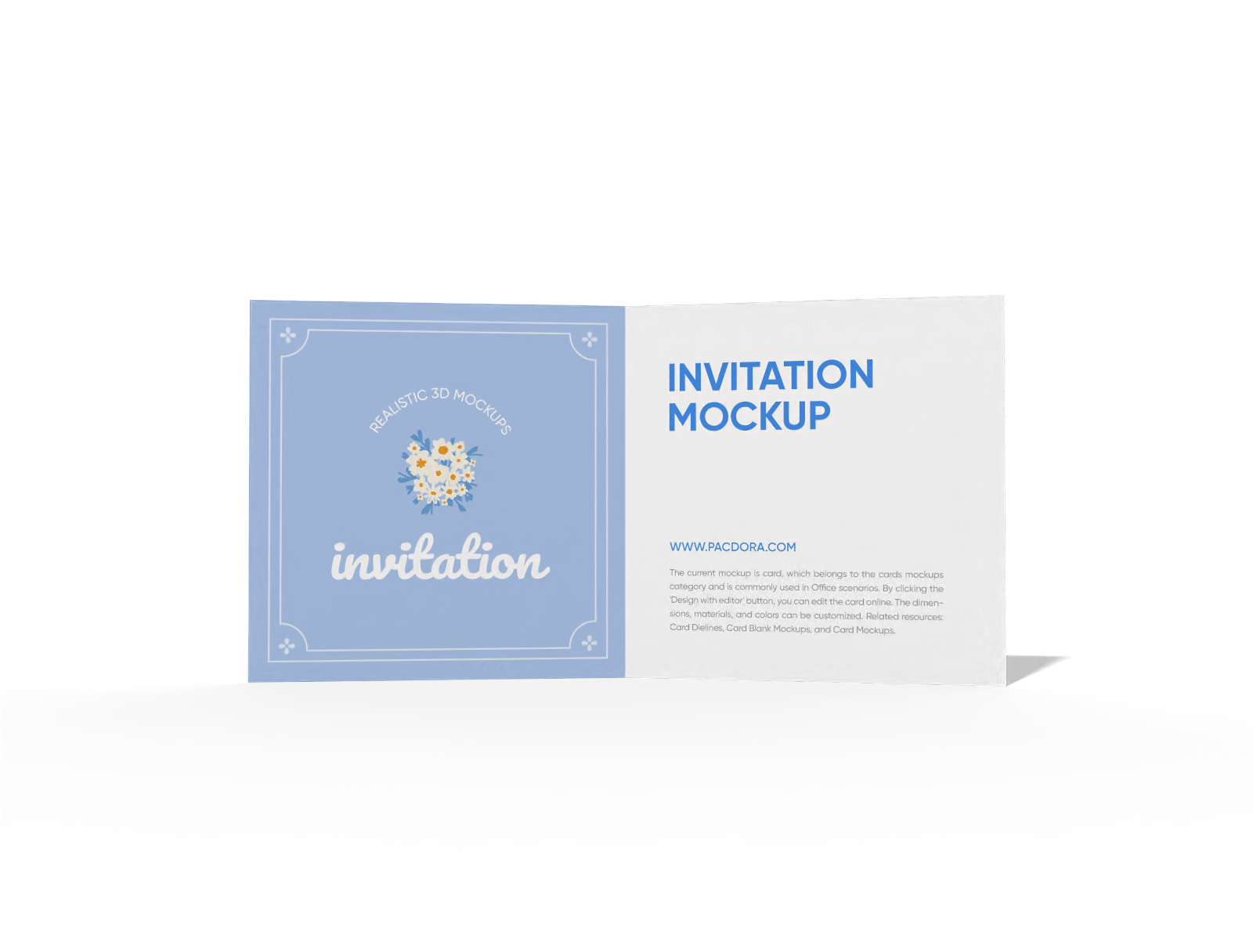 Invitation mockup