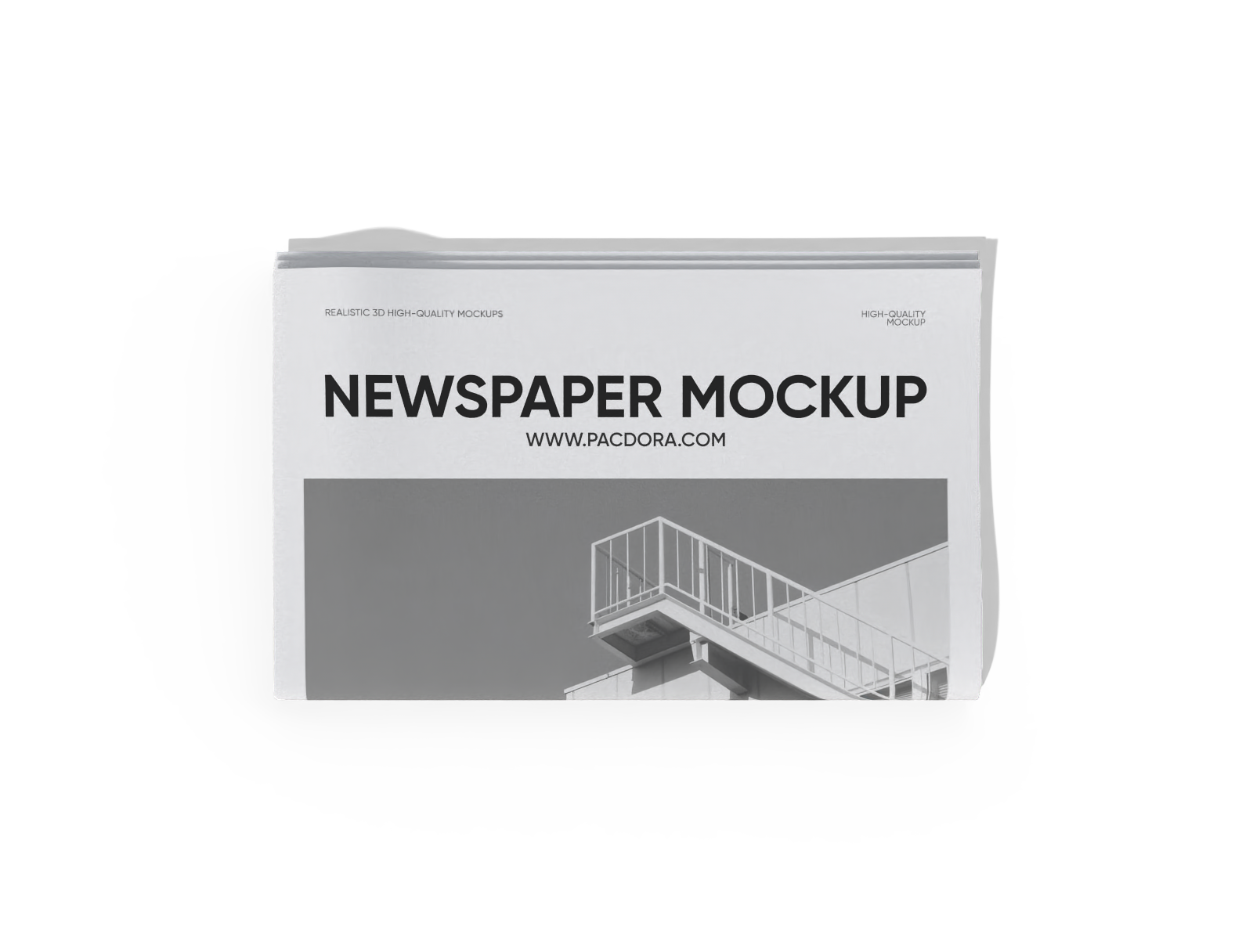 Newspaper mockup