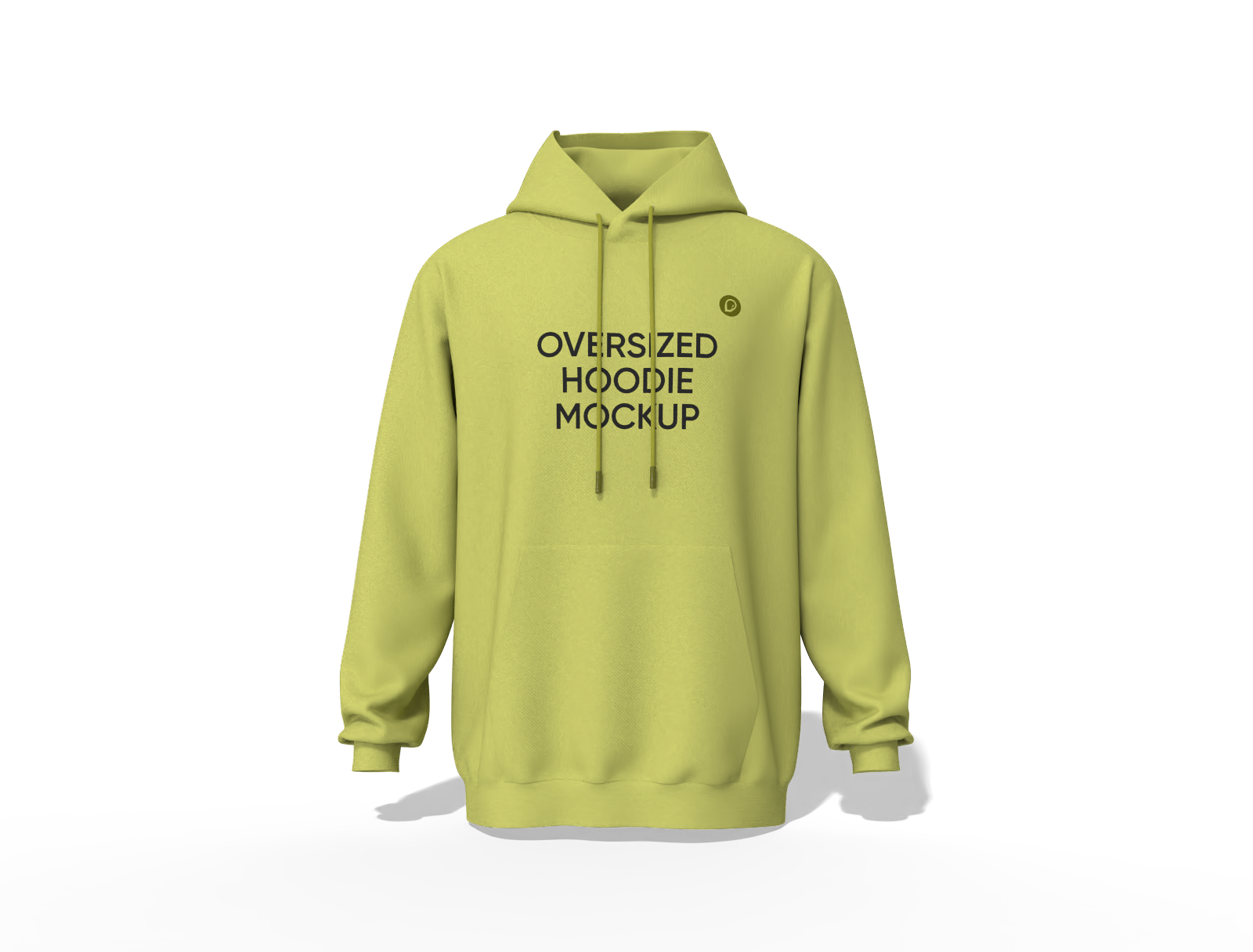 Oversized hoodie mockup