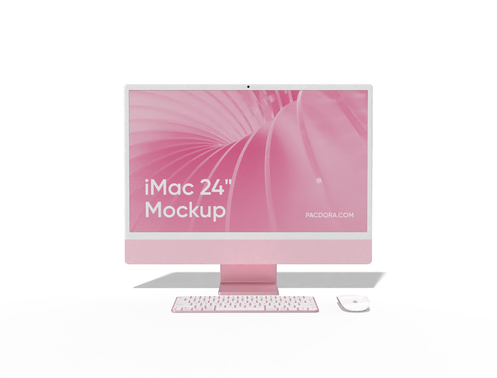 iMac 24 Inch mockup