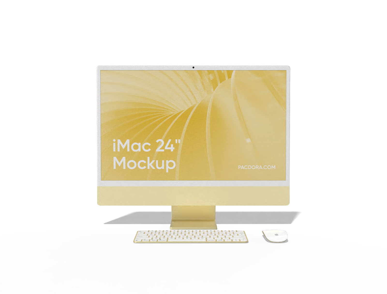 iMac 24 Inch mockup