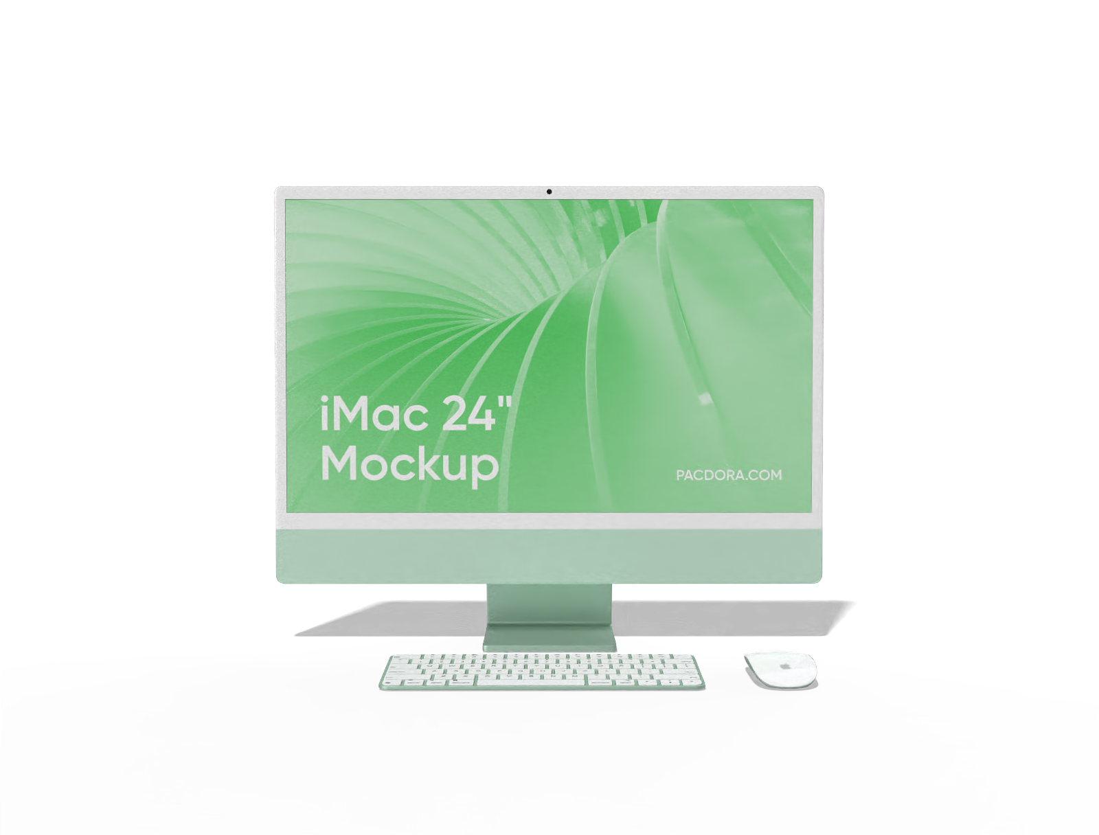 iMac 24 Inch mockup