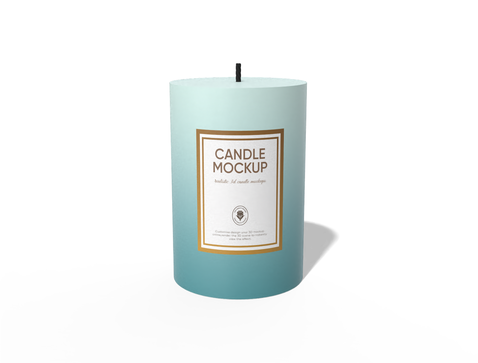 Candle mockup