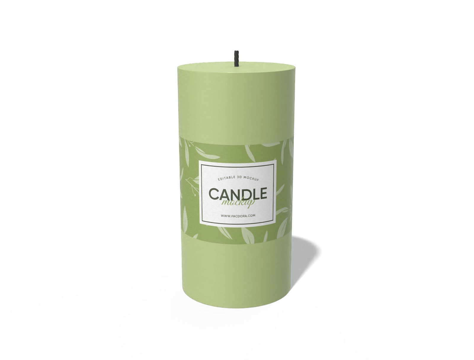 Candle mockup