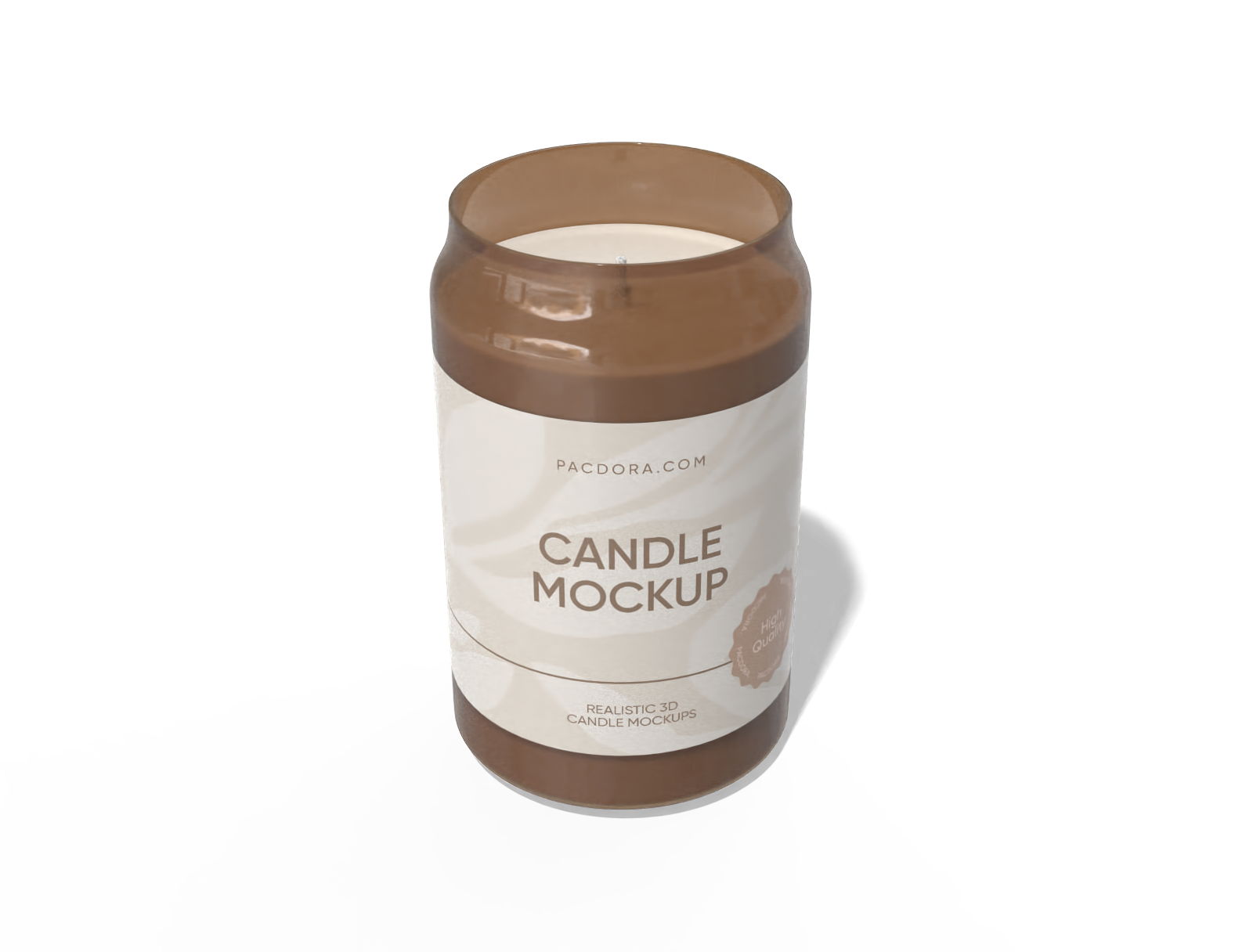Candle mockup