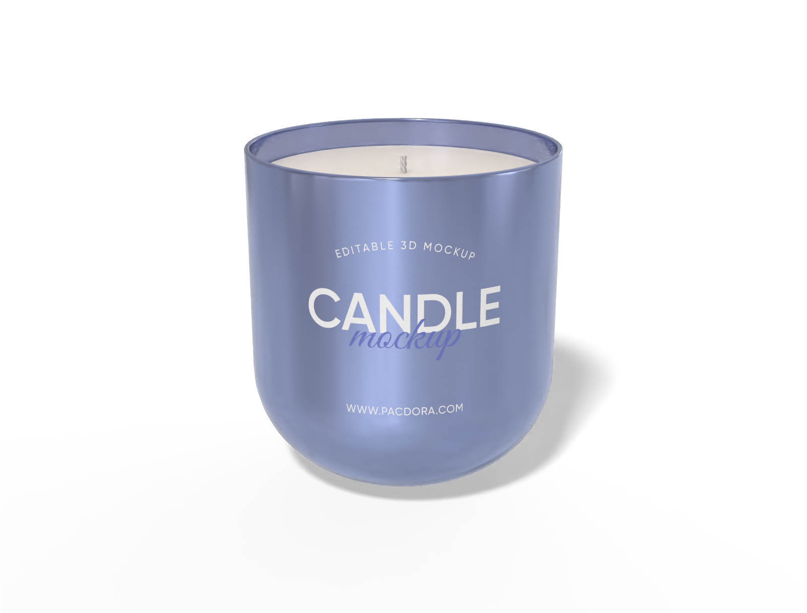 Candle mockup