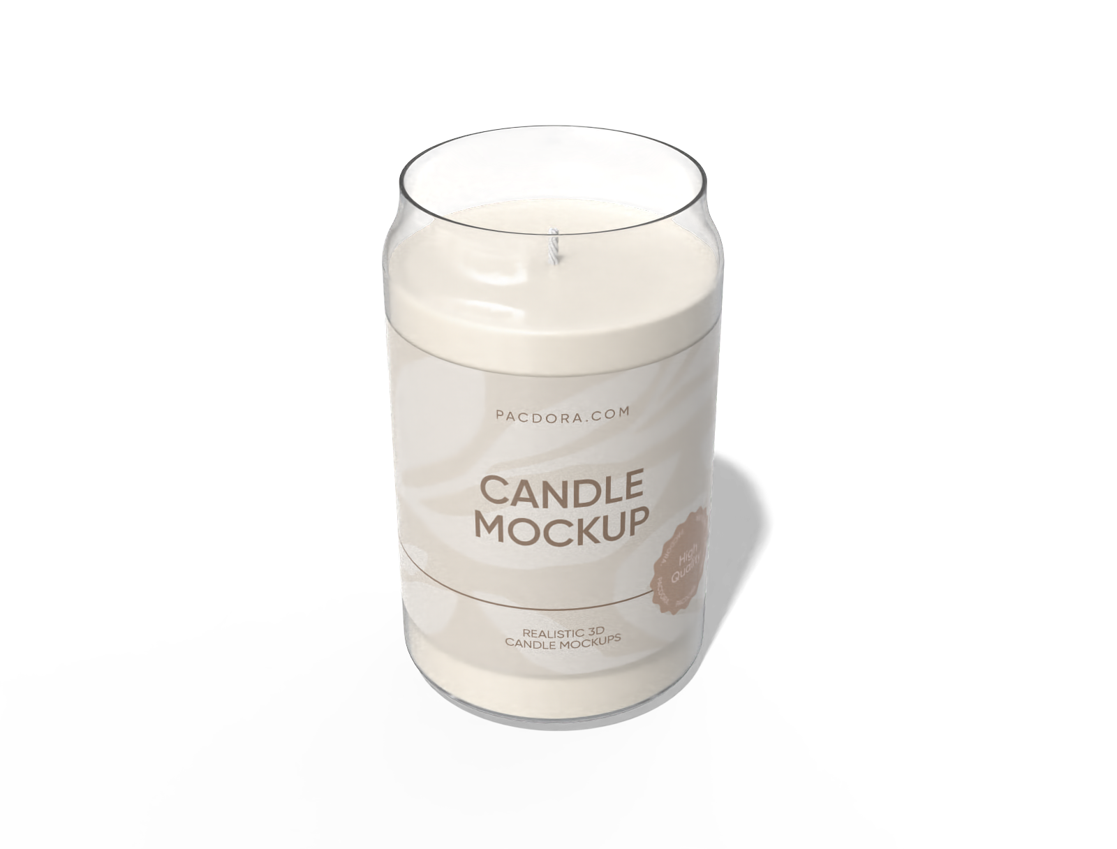 Candle mockup