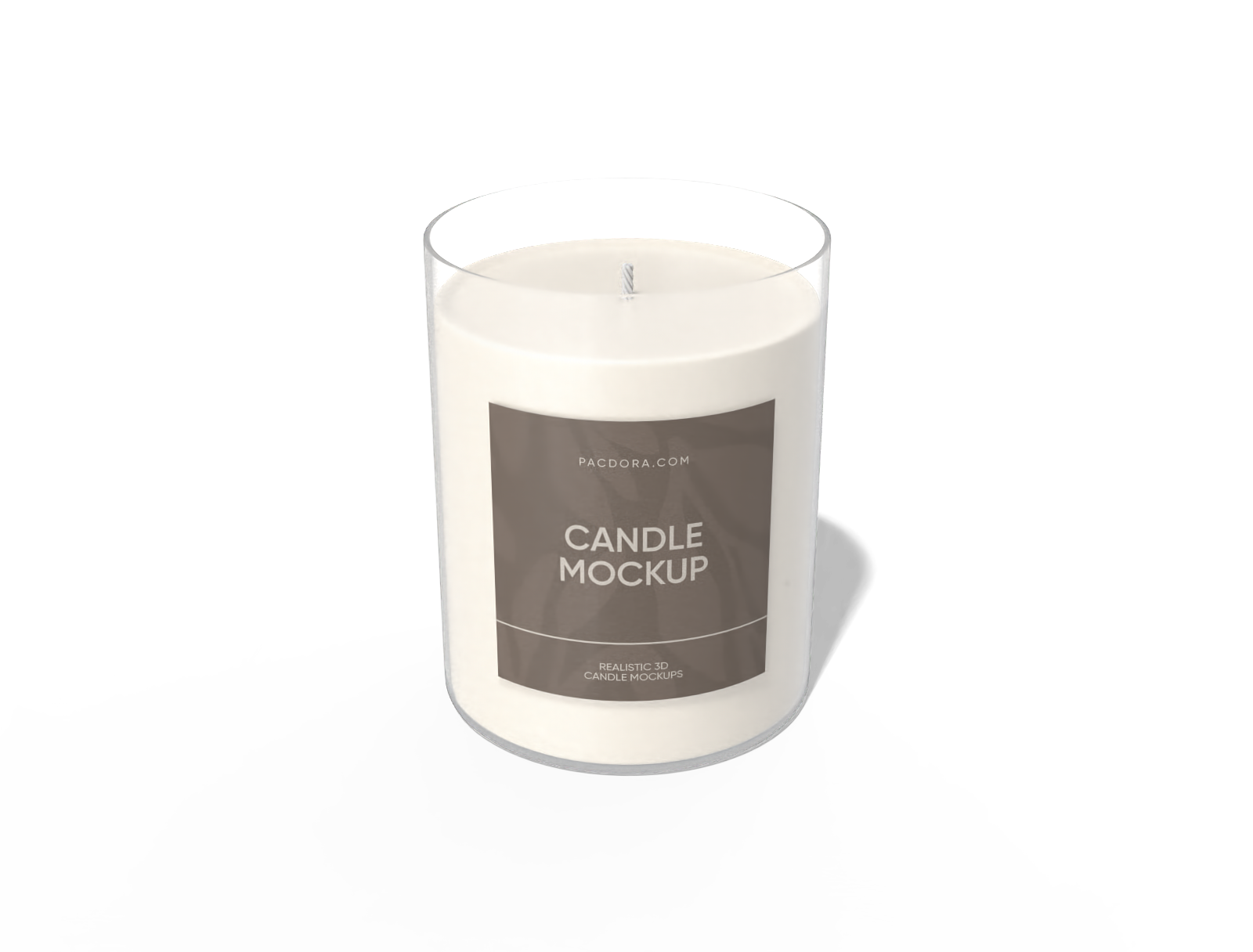 Candle mockup