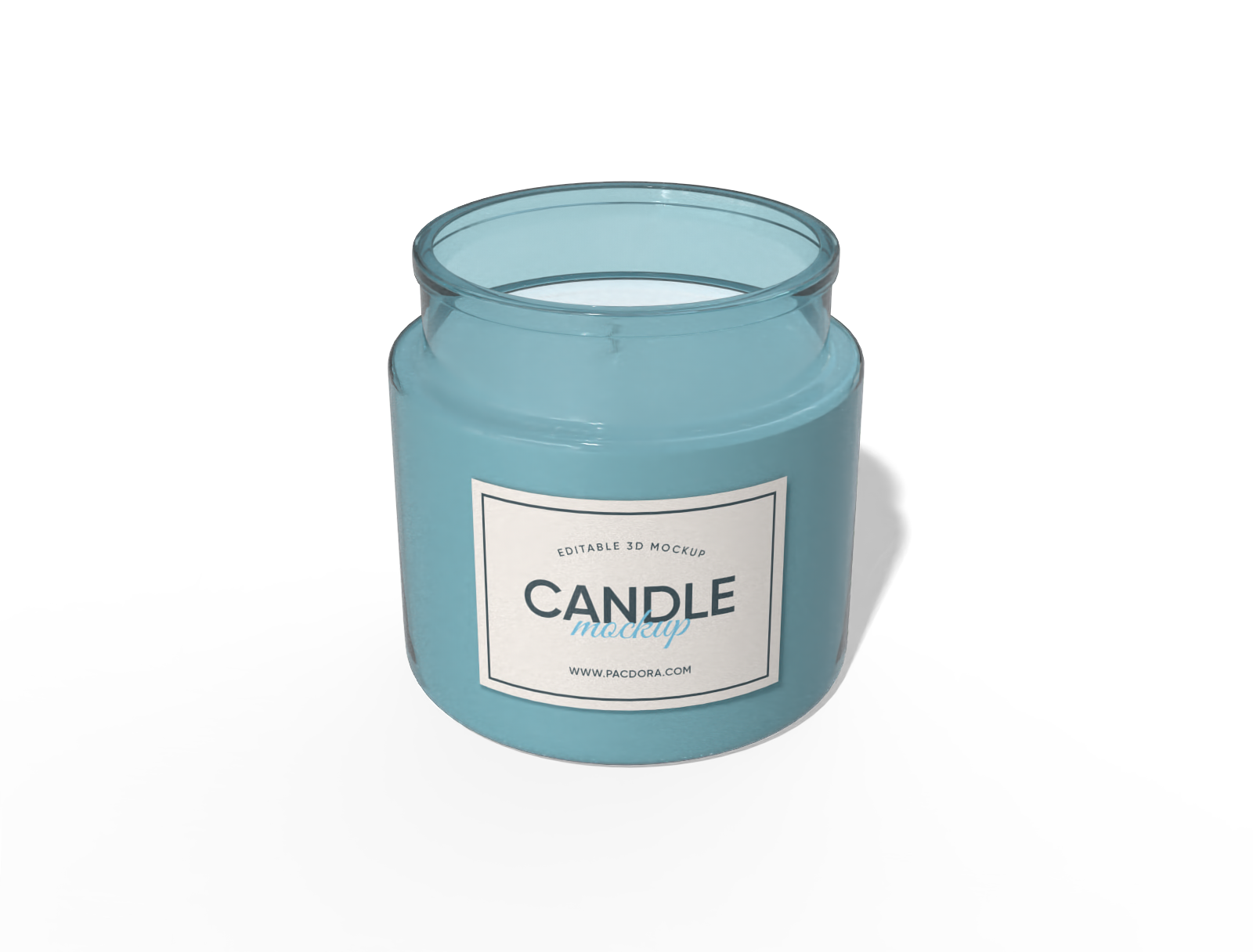 Candle mockup