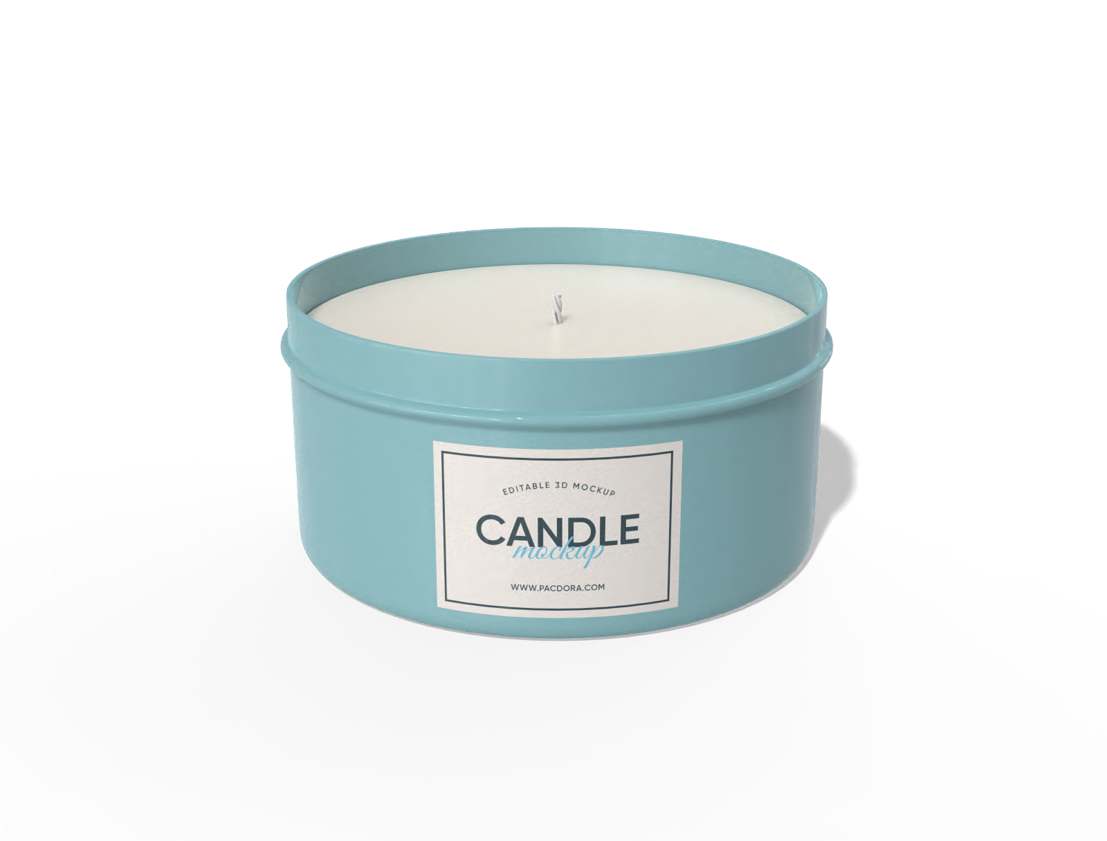 Candle mockup