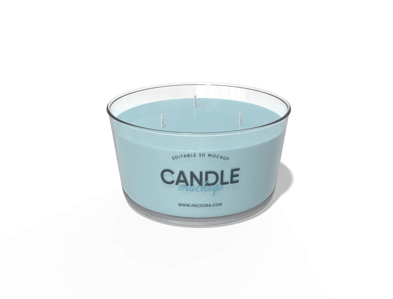 Candle mockup