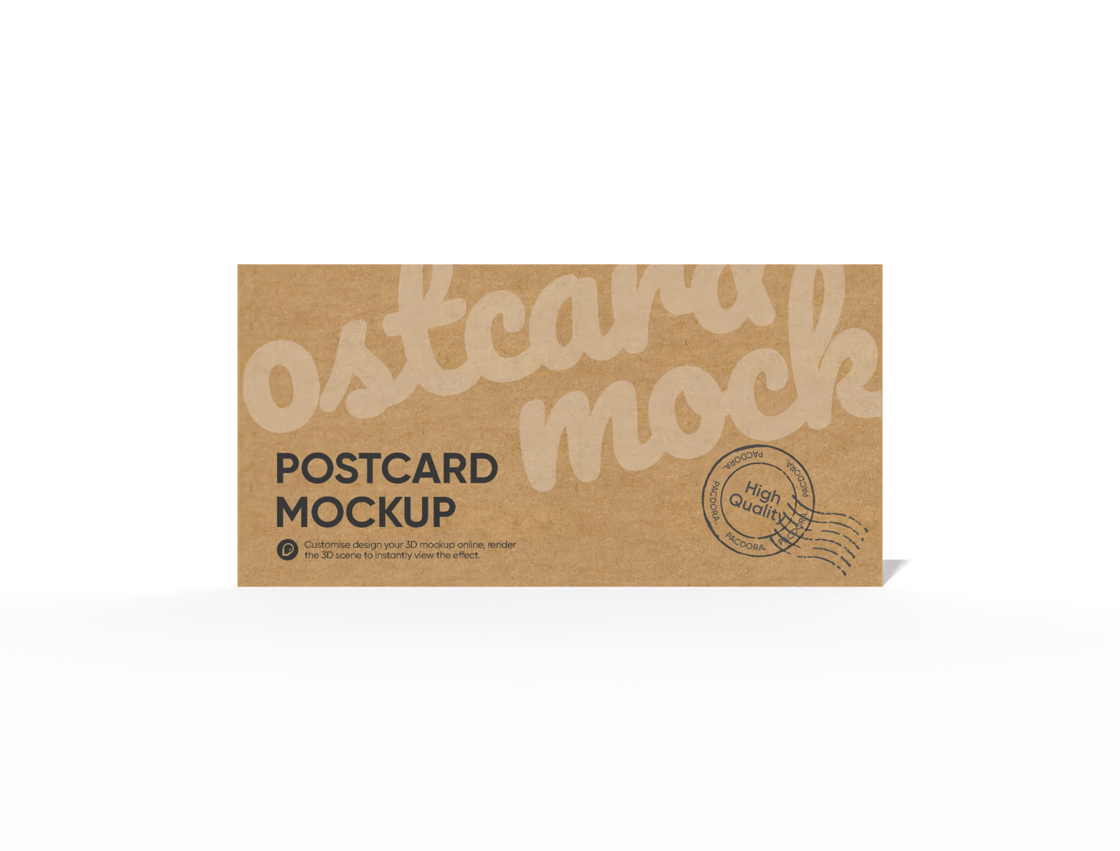 Postcard mockup