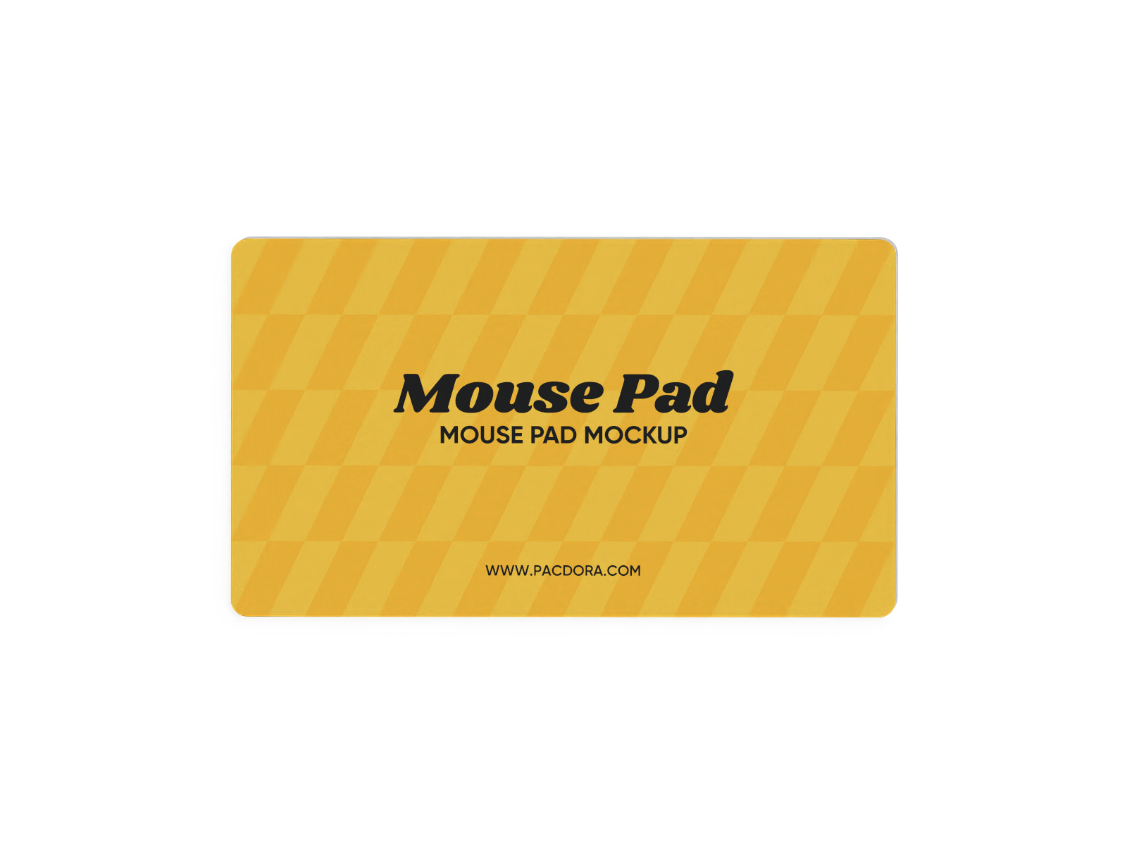 Mouse pad mockup