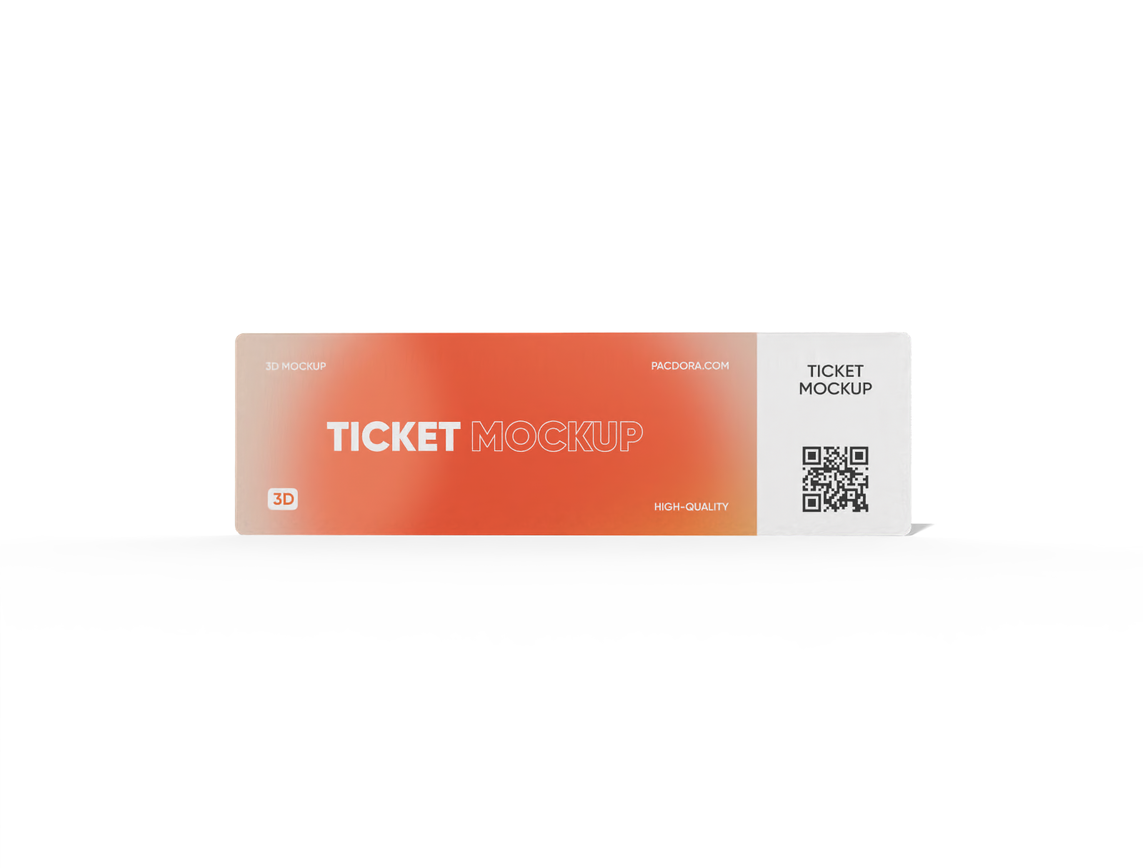 Ticket mockup