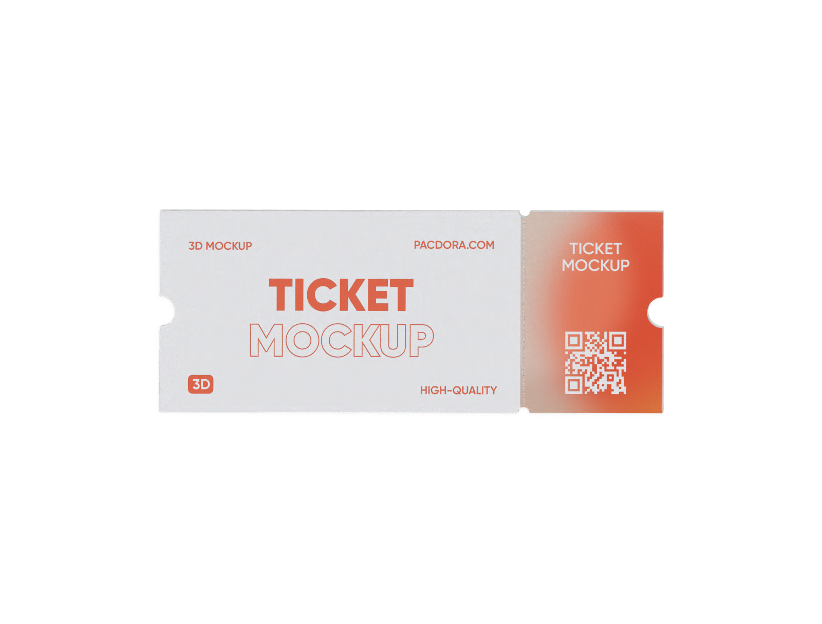 Ticket mockup