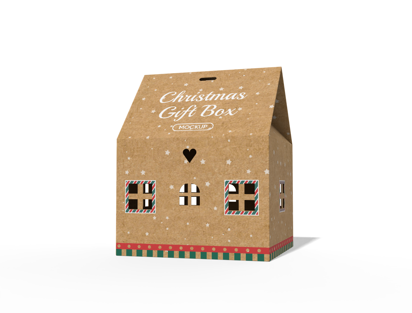 Christmas gift box mockup Christmas gift box mockup