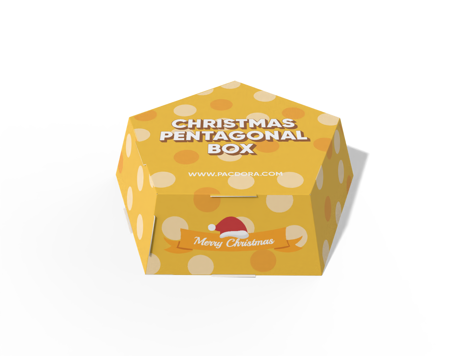 Pentagonal box mockup Pentagonal box mockup