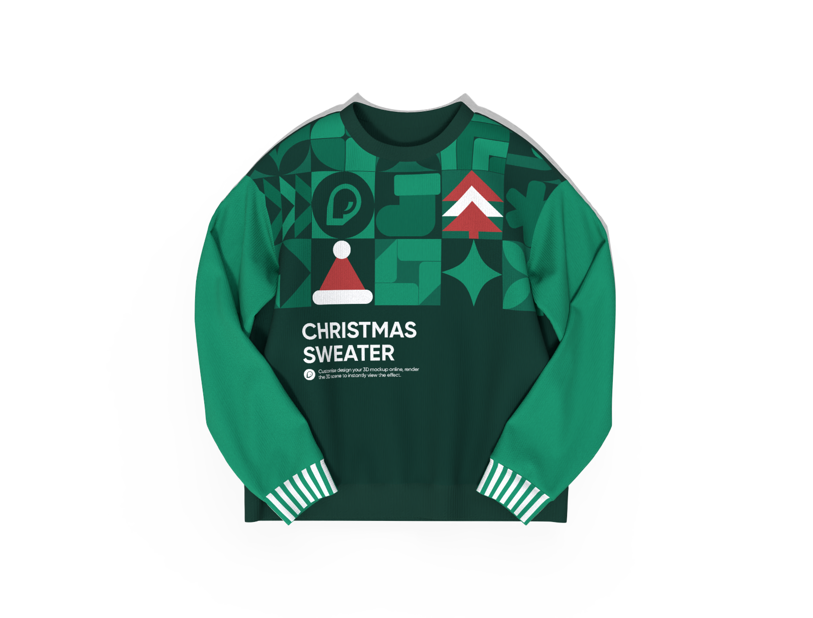Christmas sweater mockup Christmas sweater mockup