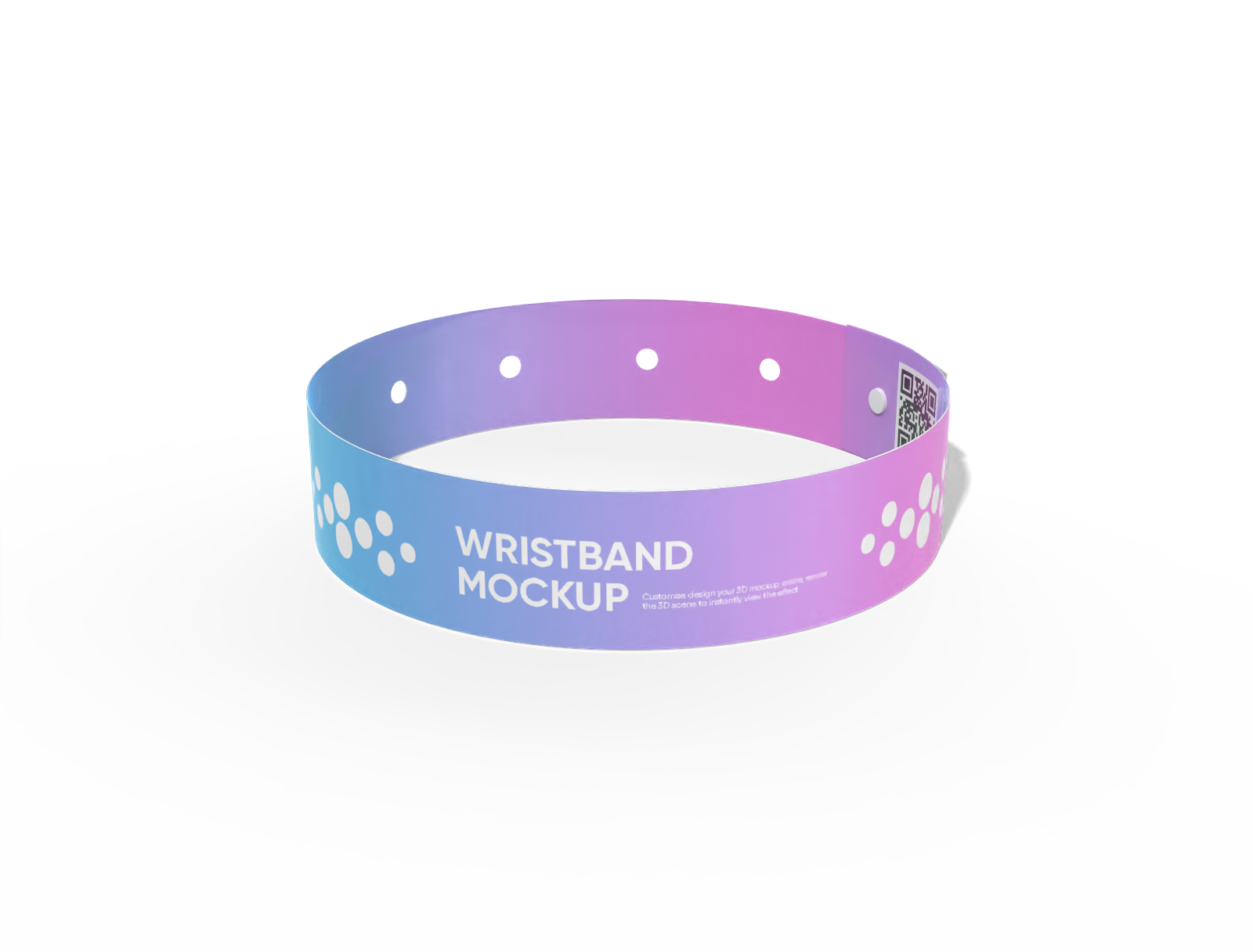 Wristband mockup