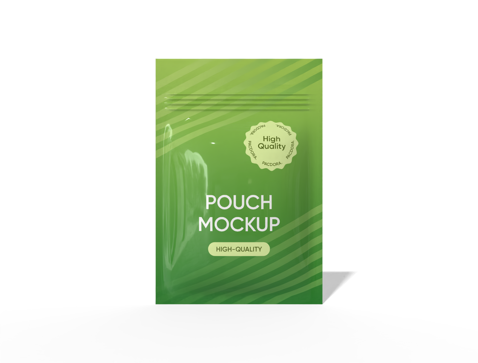 3 side seal pouch with zipper mockup 3 side seal pouch with zipper mockup