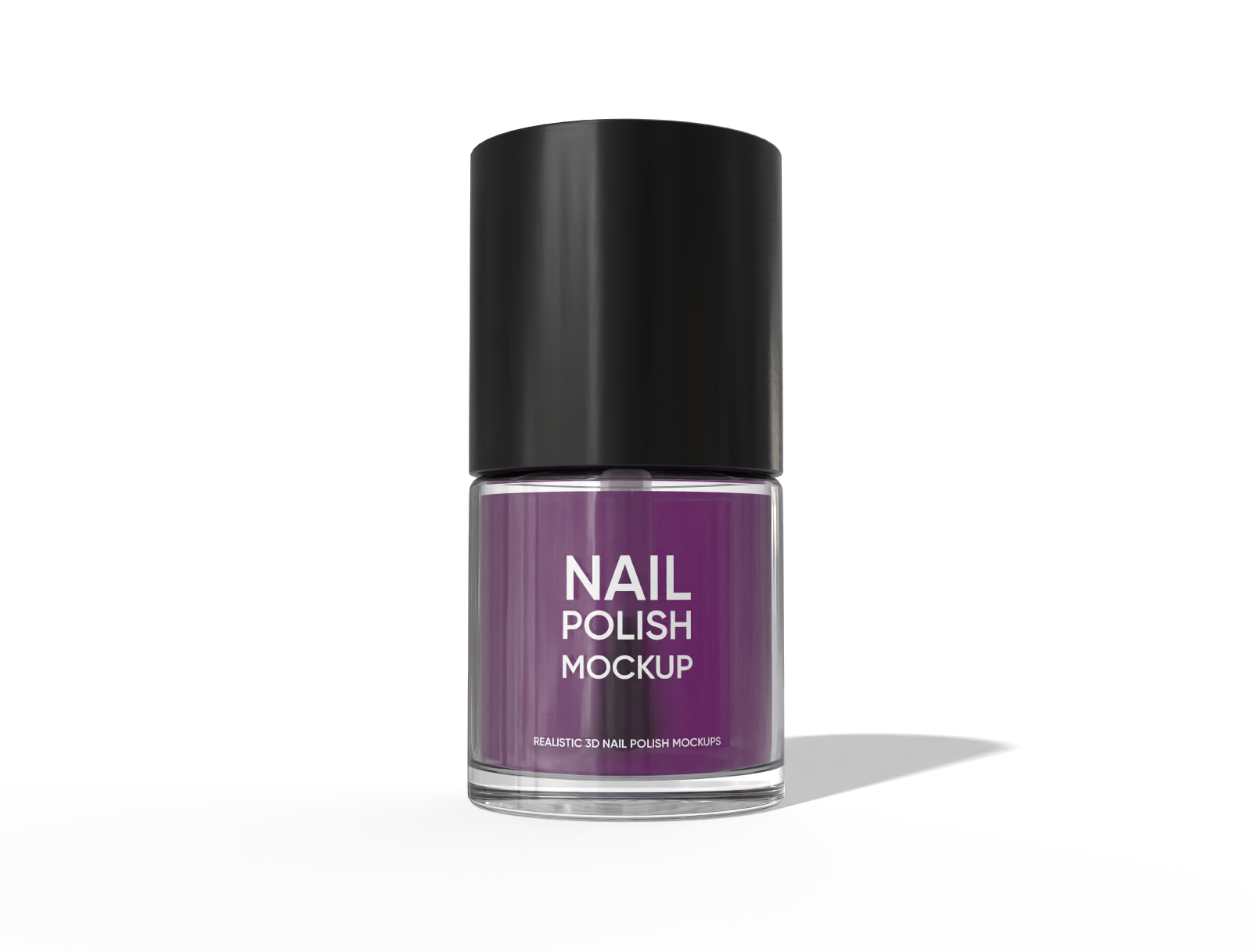 10ml nail polish mockup