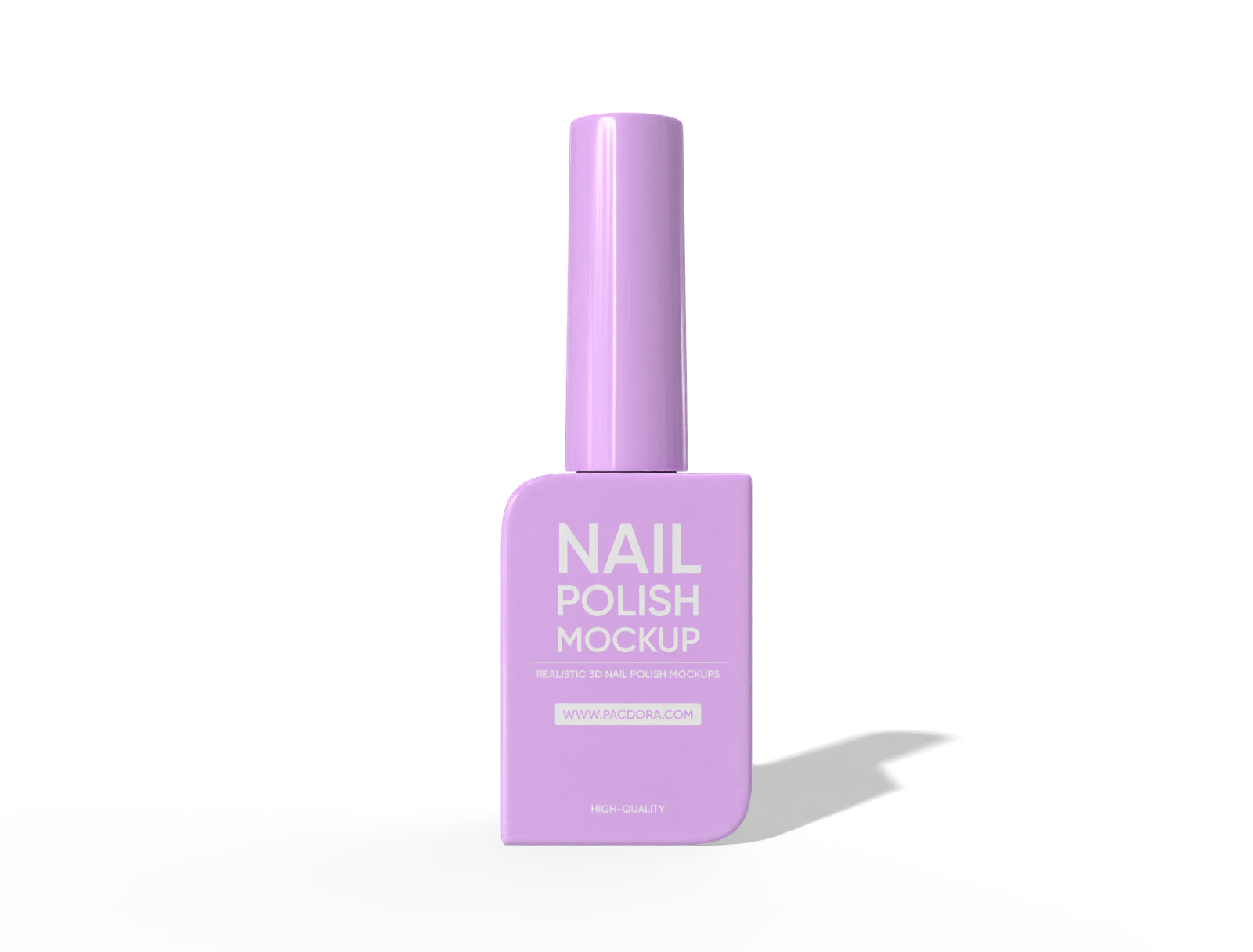 15ml nail polish bottle mockup