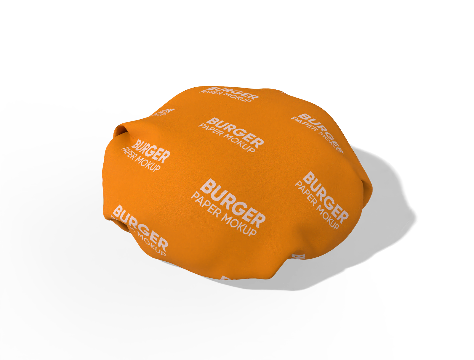 Burger paper mockup Burger paper mockup