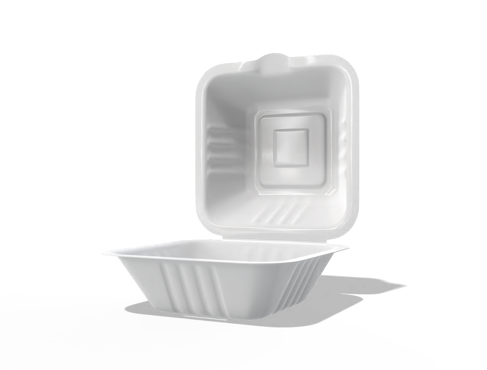 Clamshell box mockup