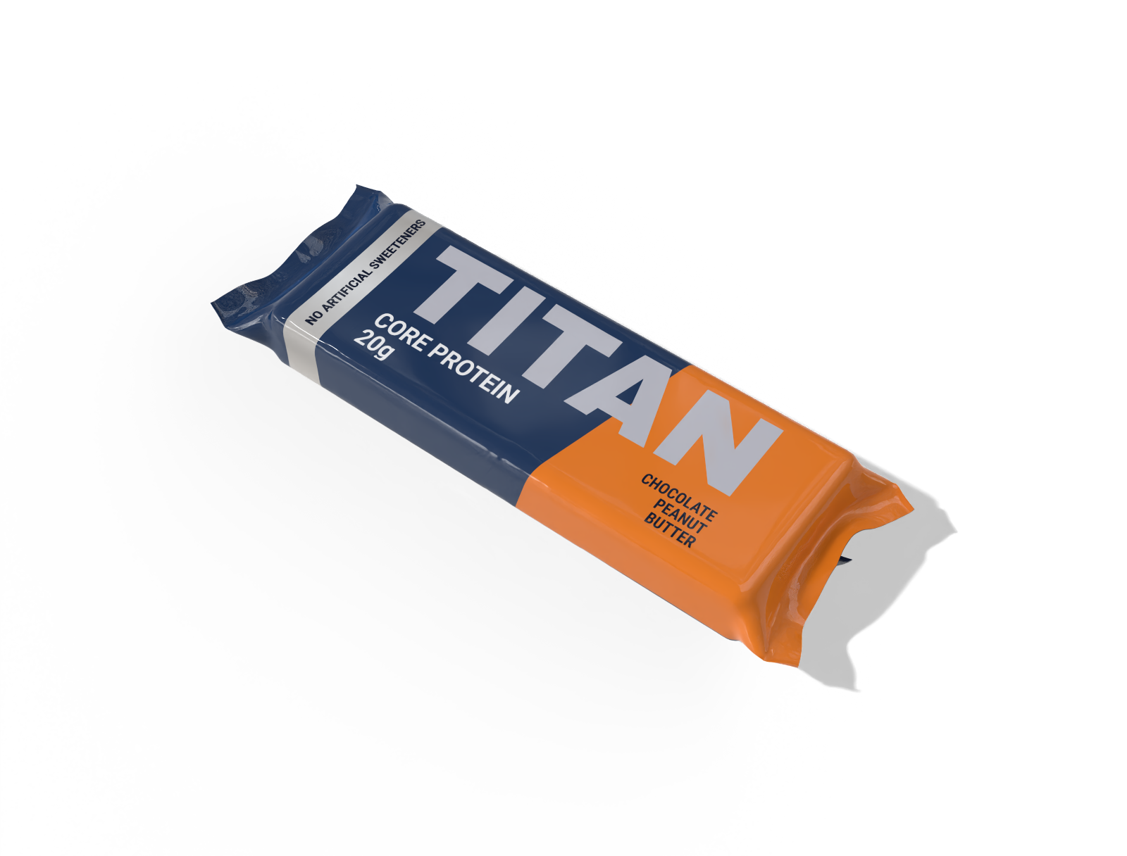 Sachet packaging mockup