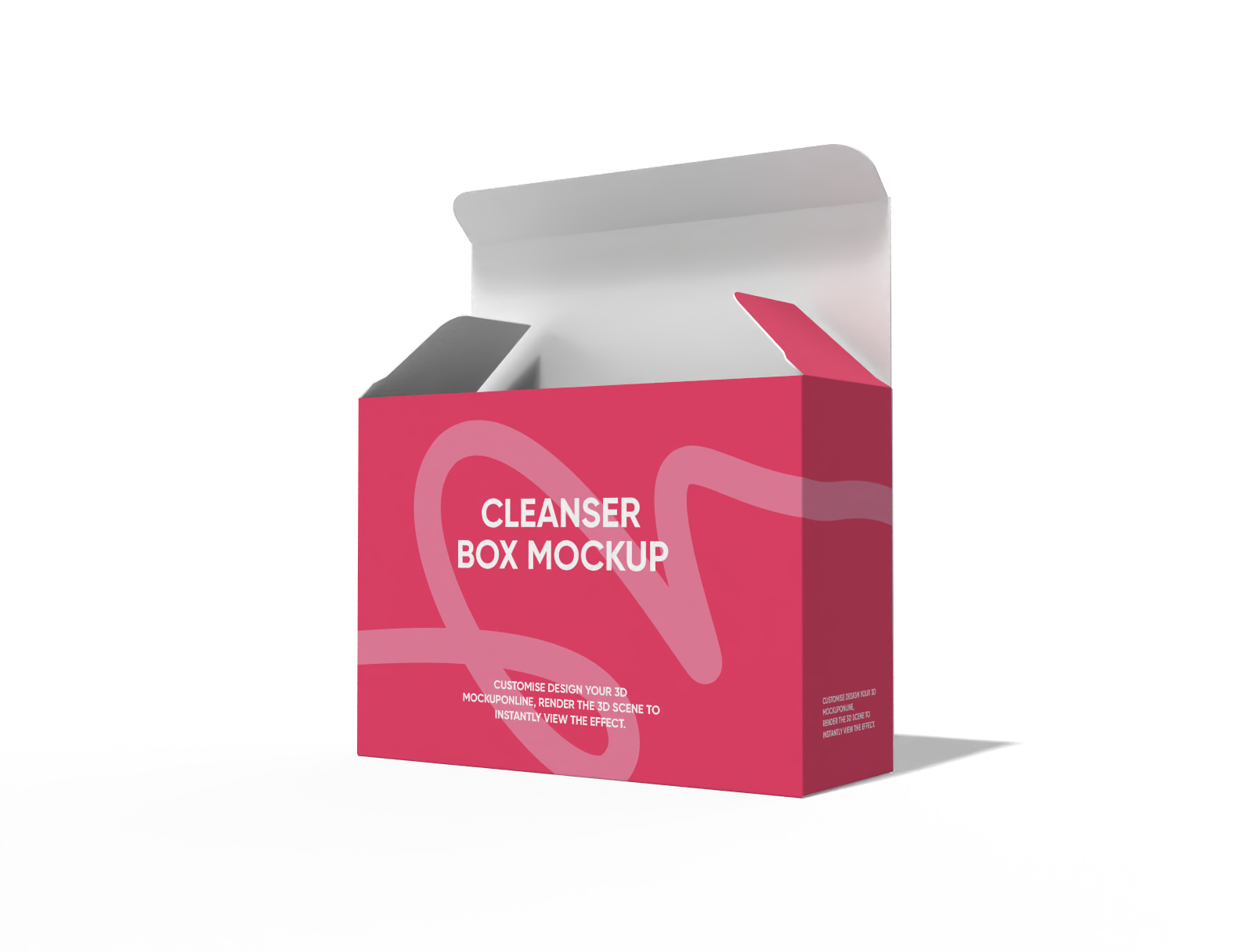 Cleanser Box mockup