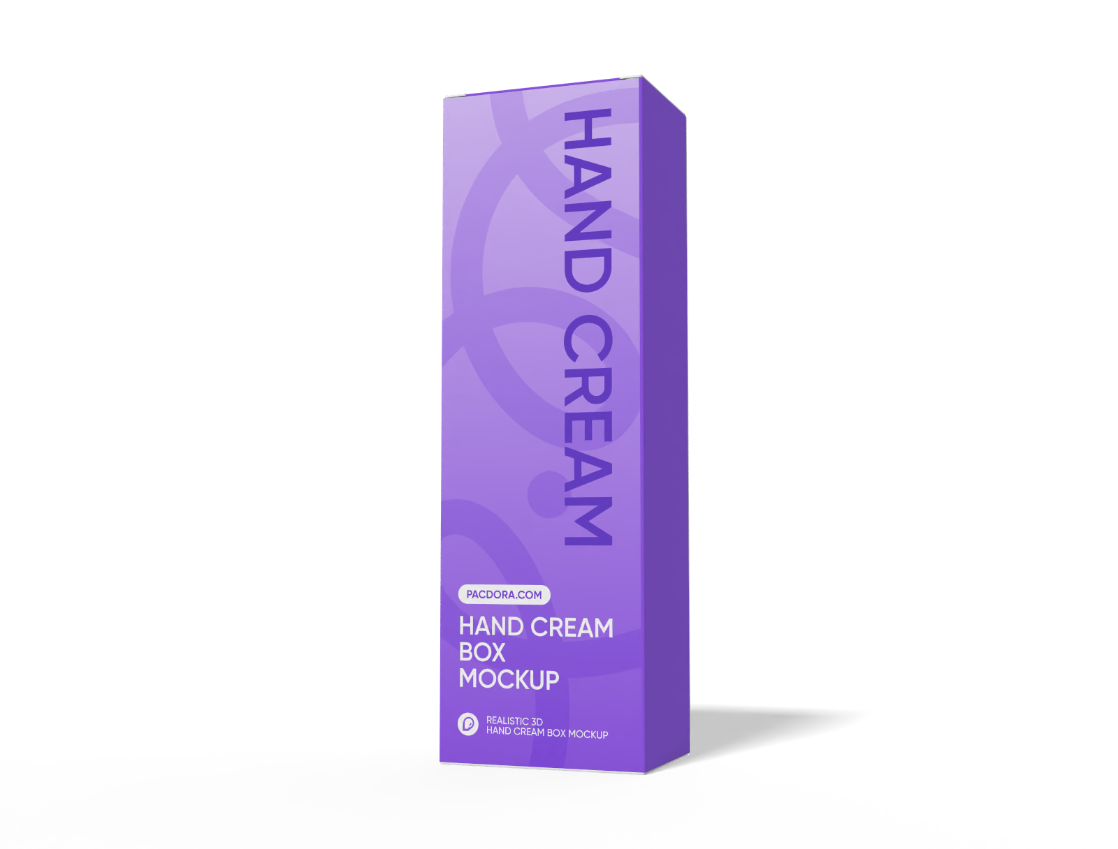 Hand Cream Box mockup