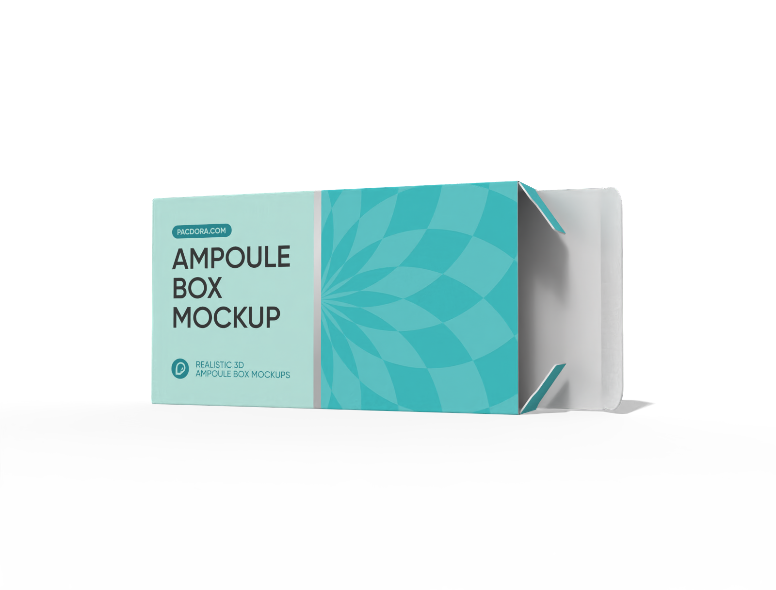 Ampoule box mockup