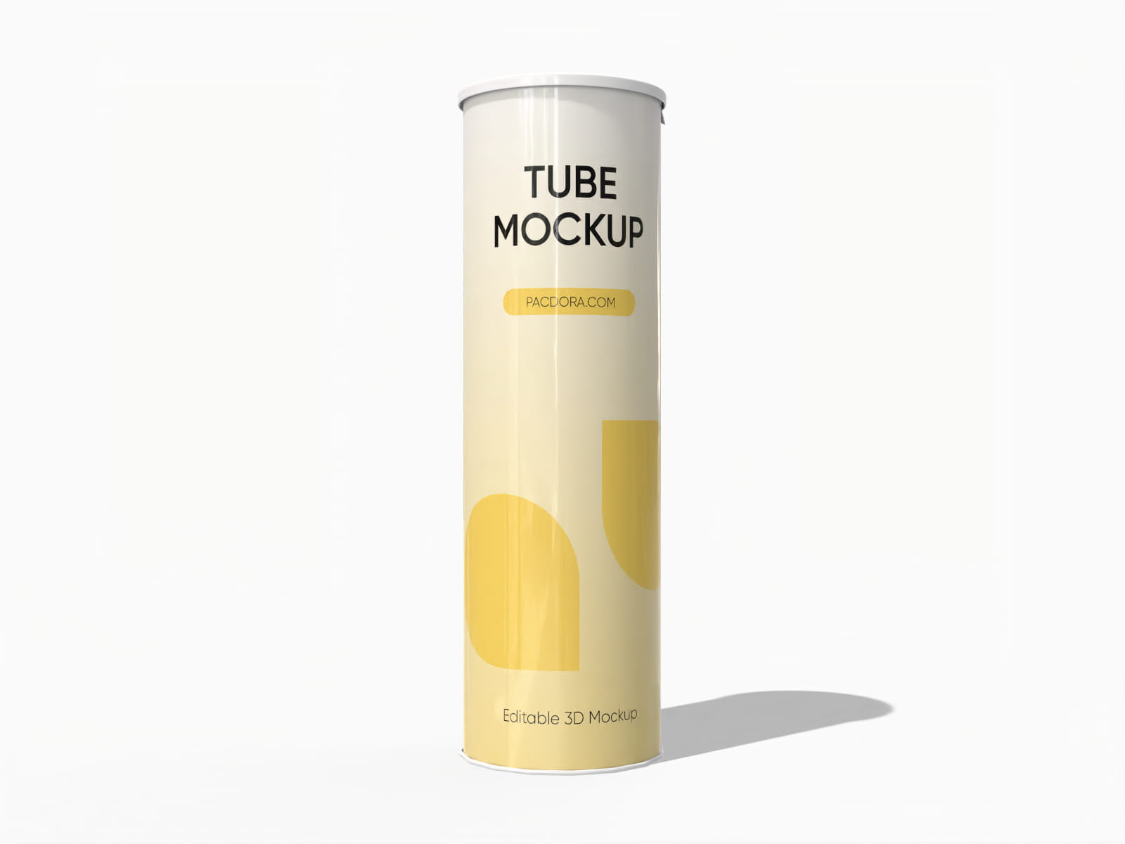 Potato chips tube 105g 45g mockup