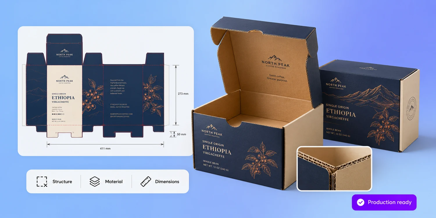 Packaging de nivel profesional, listo al instante Packaging de nivel profesional, listo al instante