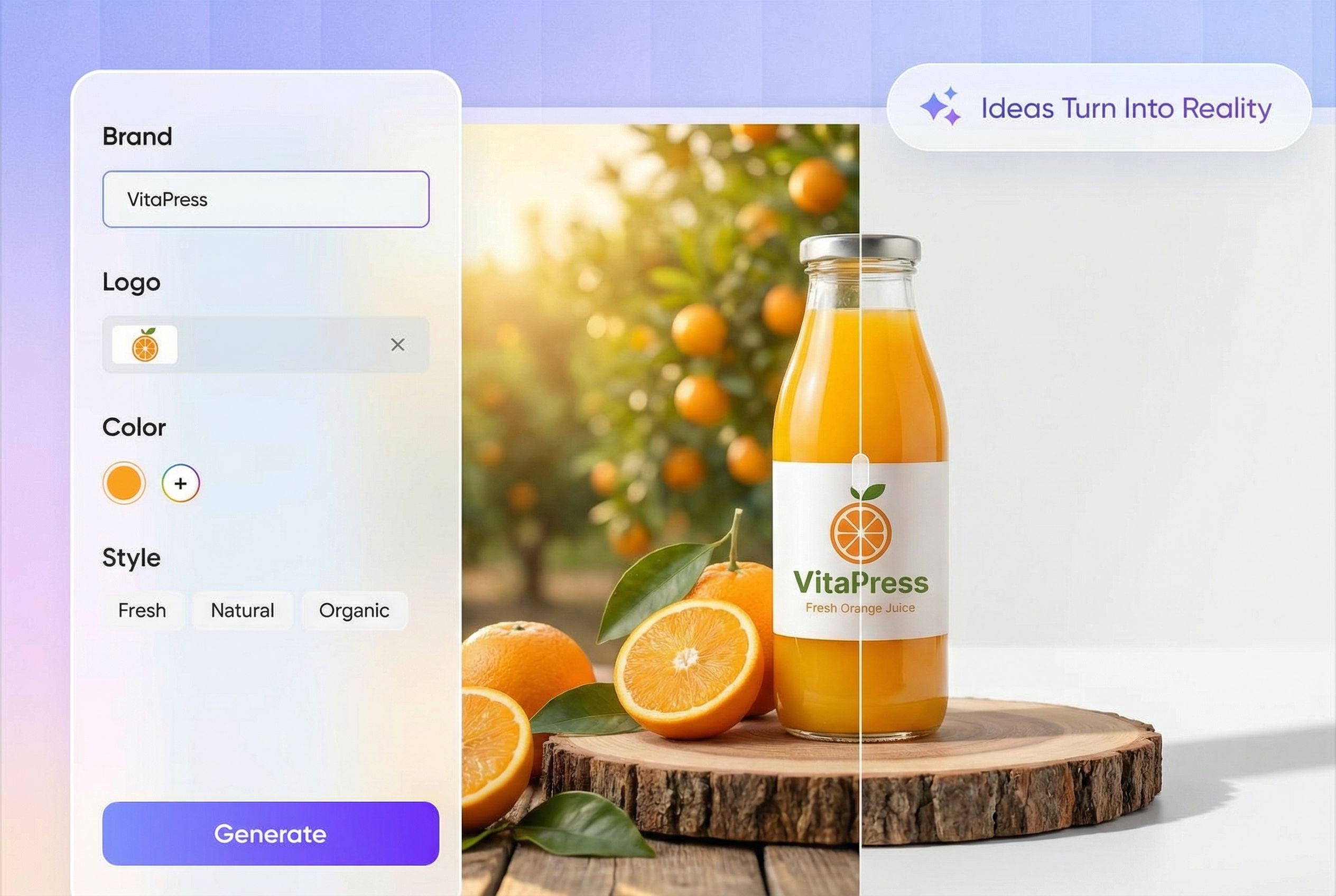 Export your juice label ready for production