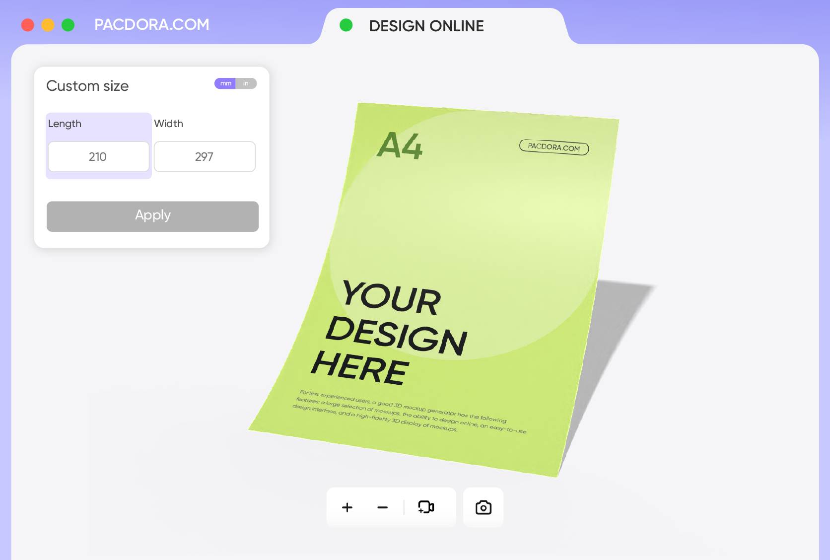 Free Menu Mockups Custom Designs