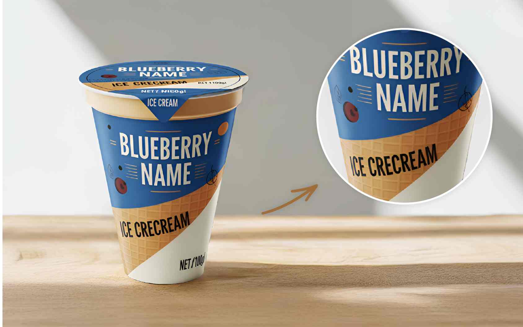Free tapered label generator