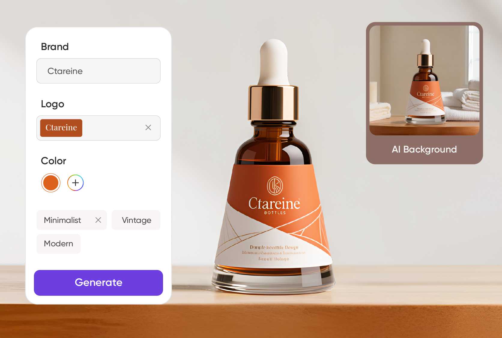 All-in-one workflow for effortless label creation