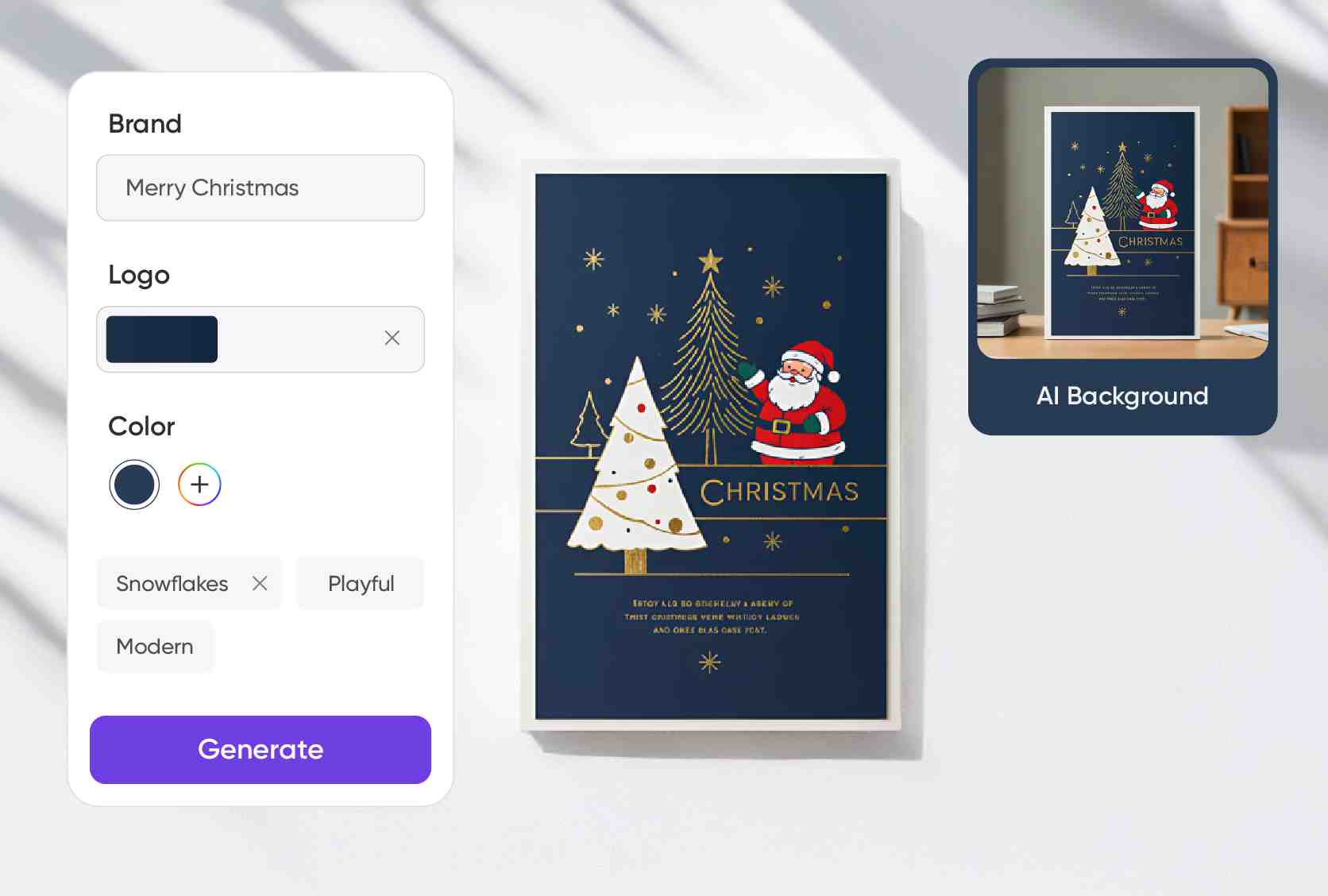 From idea to finished card — all in one place