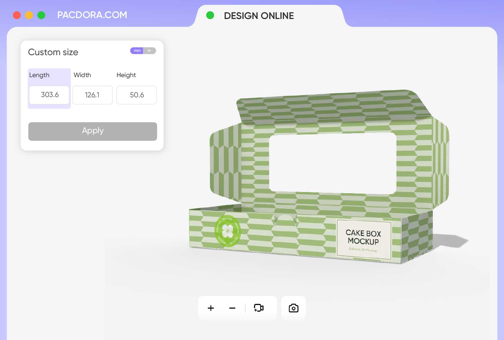 Varied packaging sizes for product diversity