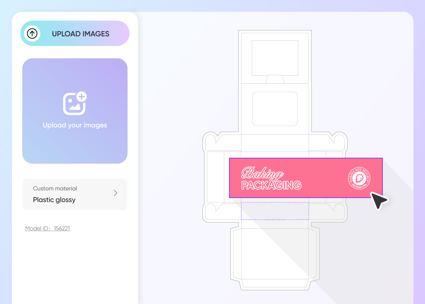 Step 2: Upload images and customize
