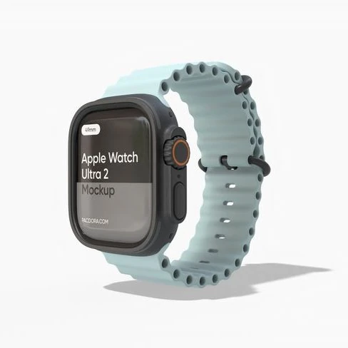 49mm Apple Watch Ultra 2 mockup