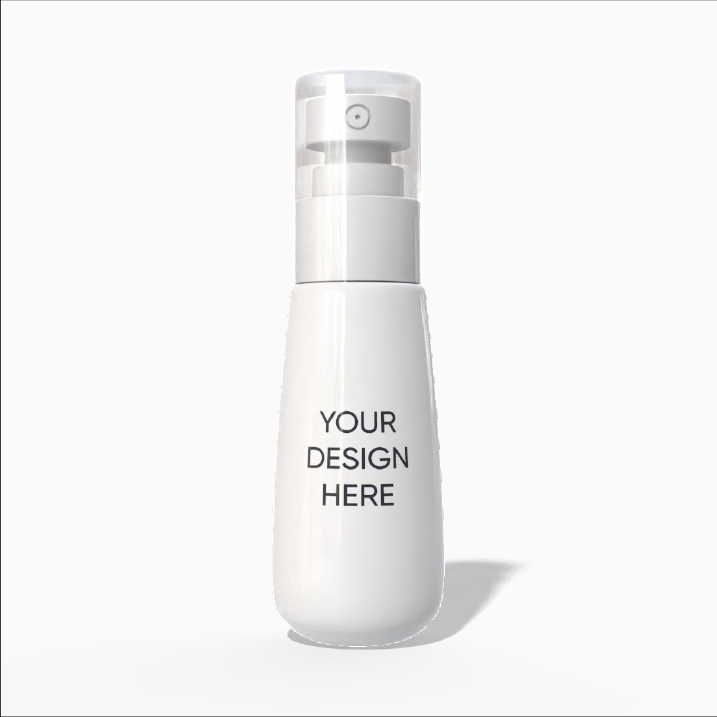 100 ml pump Bottle Mockup