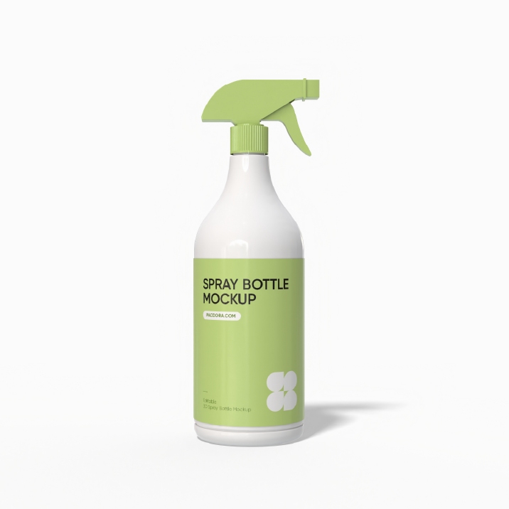 Maqueta de botella de spray