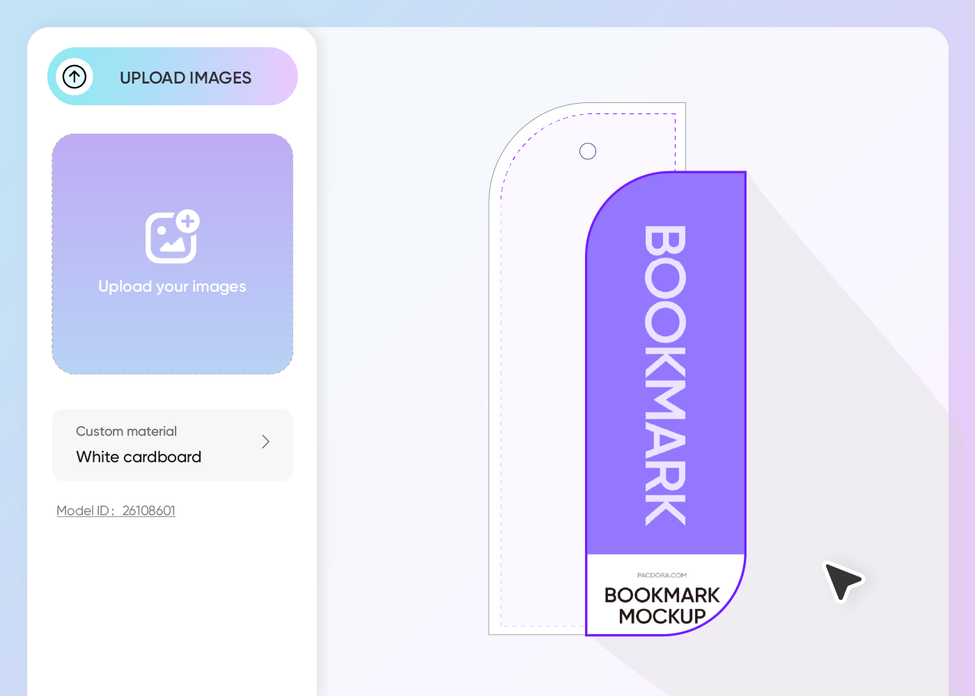 Step 2: Upload design and customize