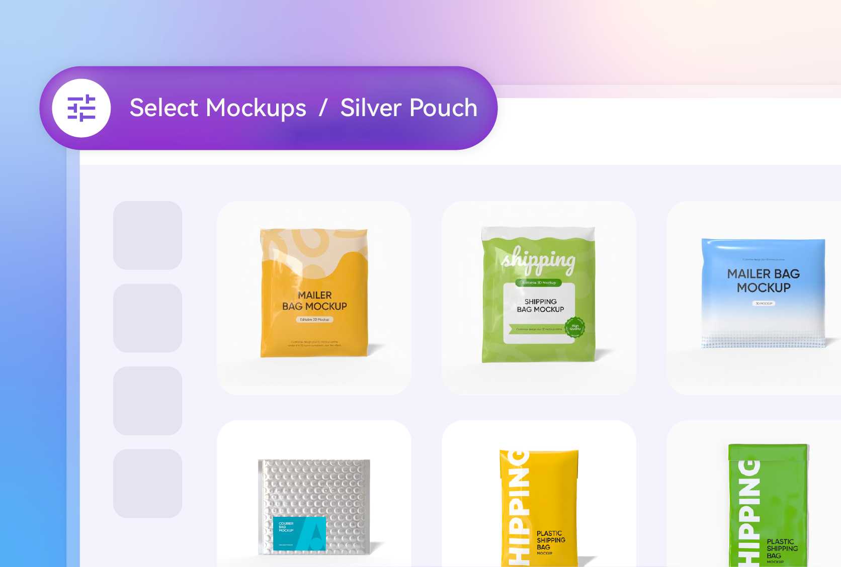 Diverse shape options for customized packaging