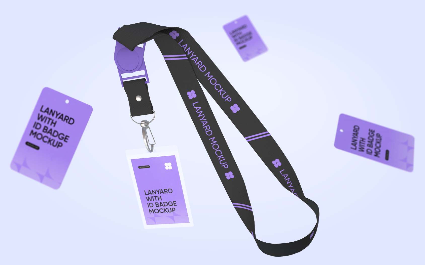 Aazon.co: 25 Pack Colorful Lanyard Bulk Lanyards For Id Badges Flat